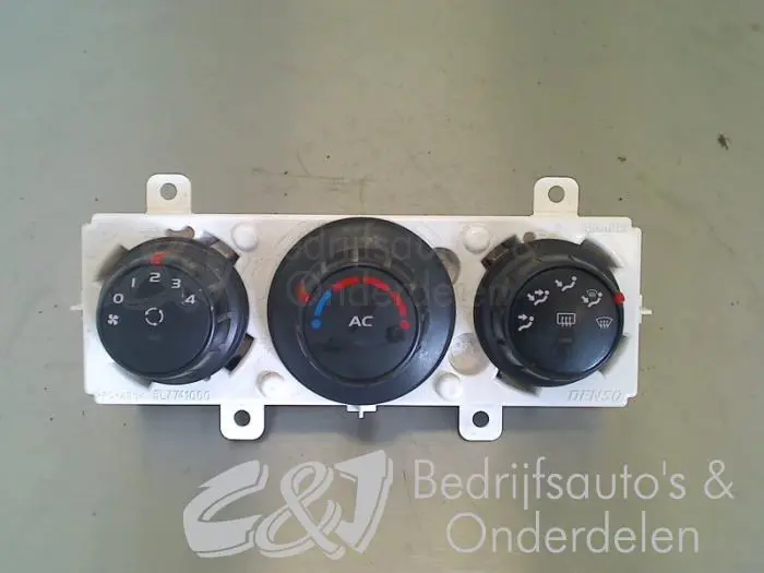 Heater control panel Renault Master