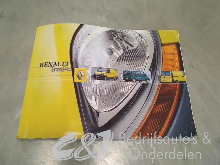 Instructie Boekje Renault Trafic