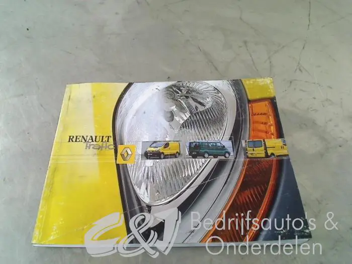 Instructie Boekje Renault Trafic