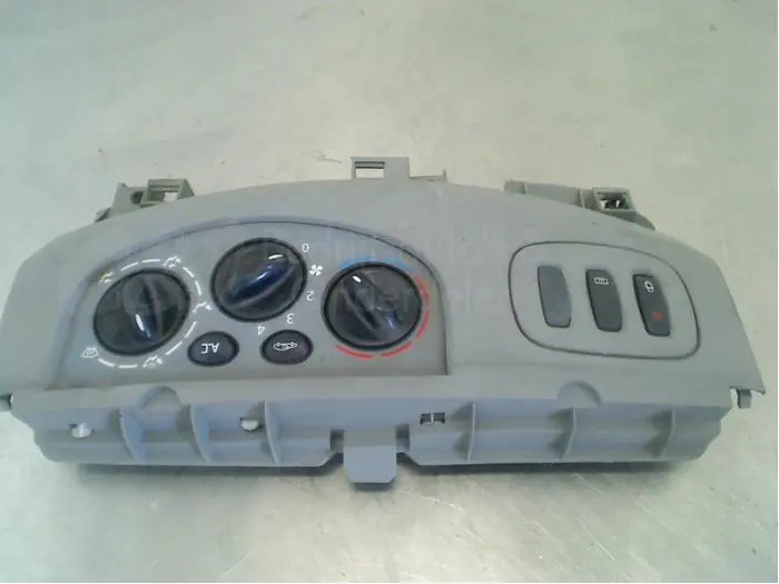 Heater control panel Opel Vivaro
