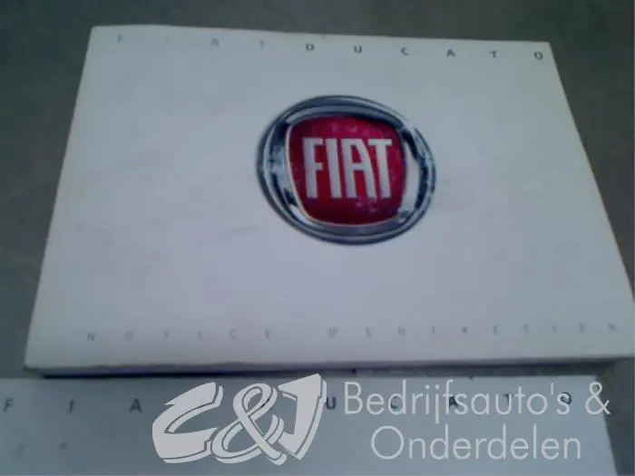 Instruction Booklet Fiat Ducato