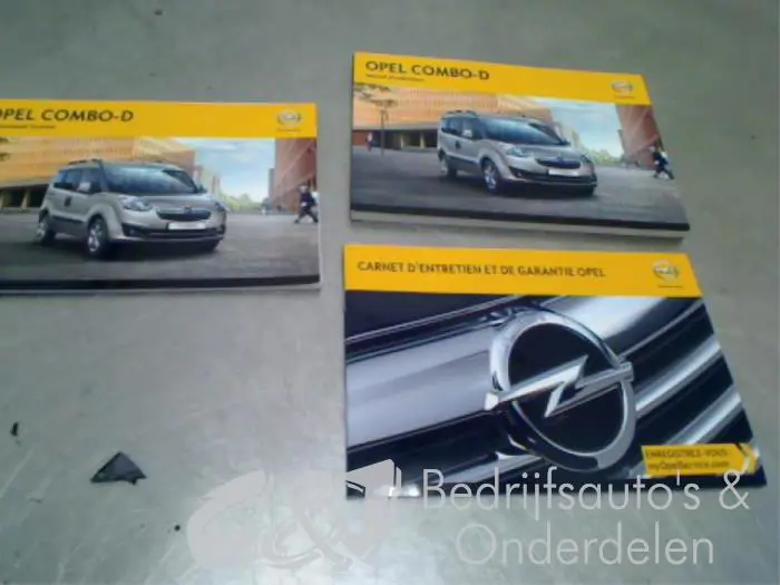 Instruction Booklet Opel Combo
