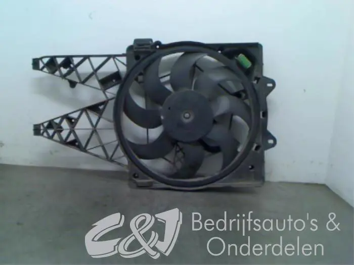 Cooling fan housing Opel Combo