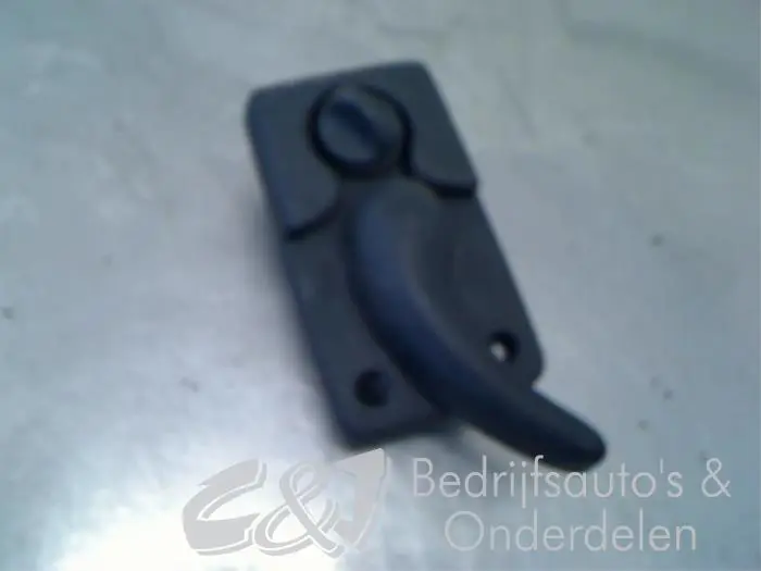 Sliding door lock mechanism, right Opel Movano
