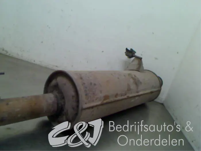 Exhaust rear silencer Renault Master