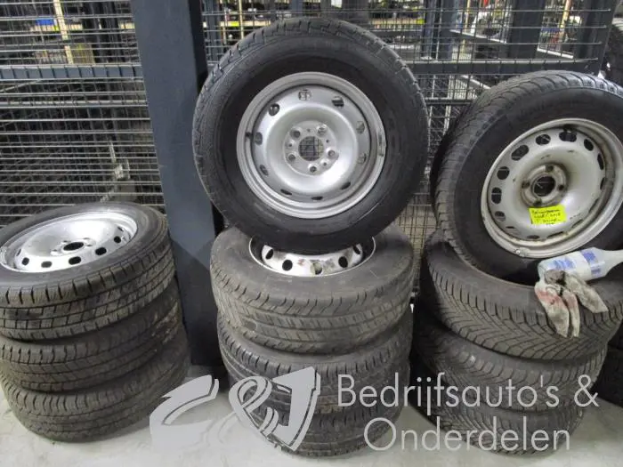 Set of wheels + tyres Fiat Ducato