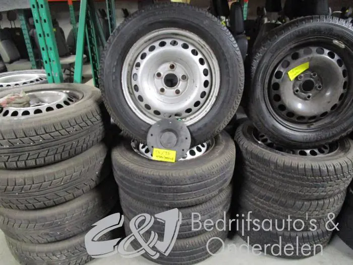 Set of wheels + tyres Volkswagen Transporter