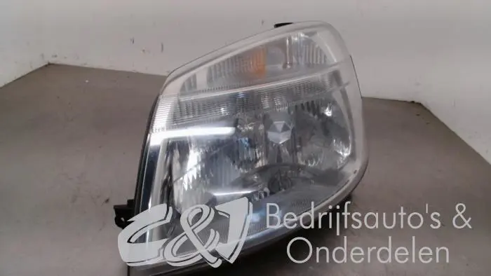 Headlight, left Citroen Berlingo