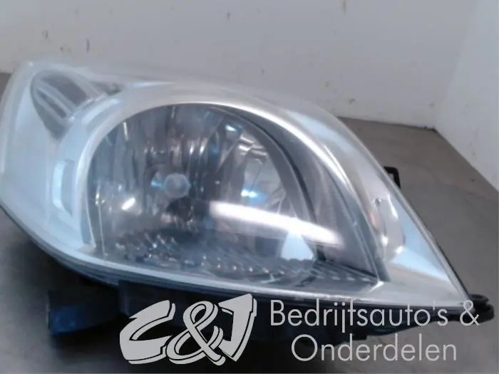 Headlight, right Peugeot Bipper