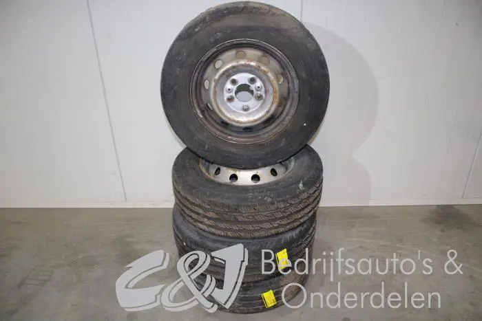 Set of wheels + winter tyres Fiat Ducato