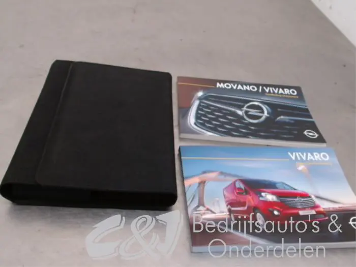Instruction Booklet Opel Vivaro