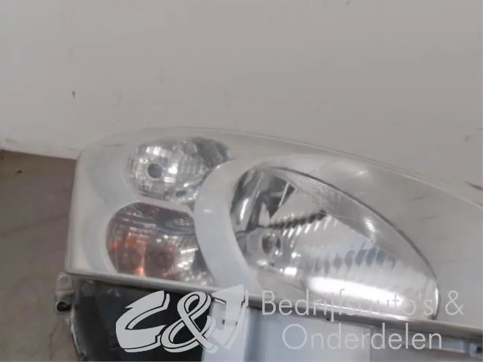Headlight, right Peugeot Partner